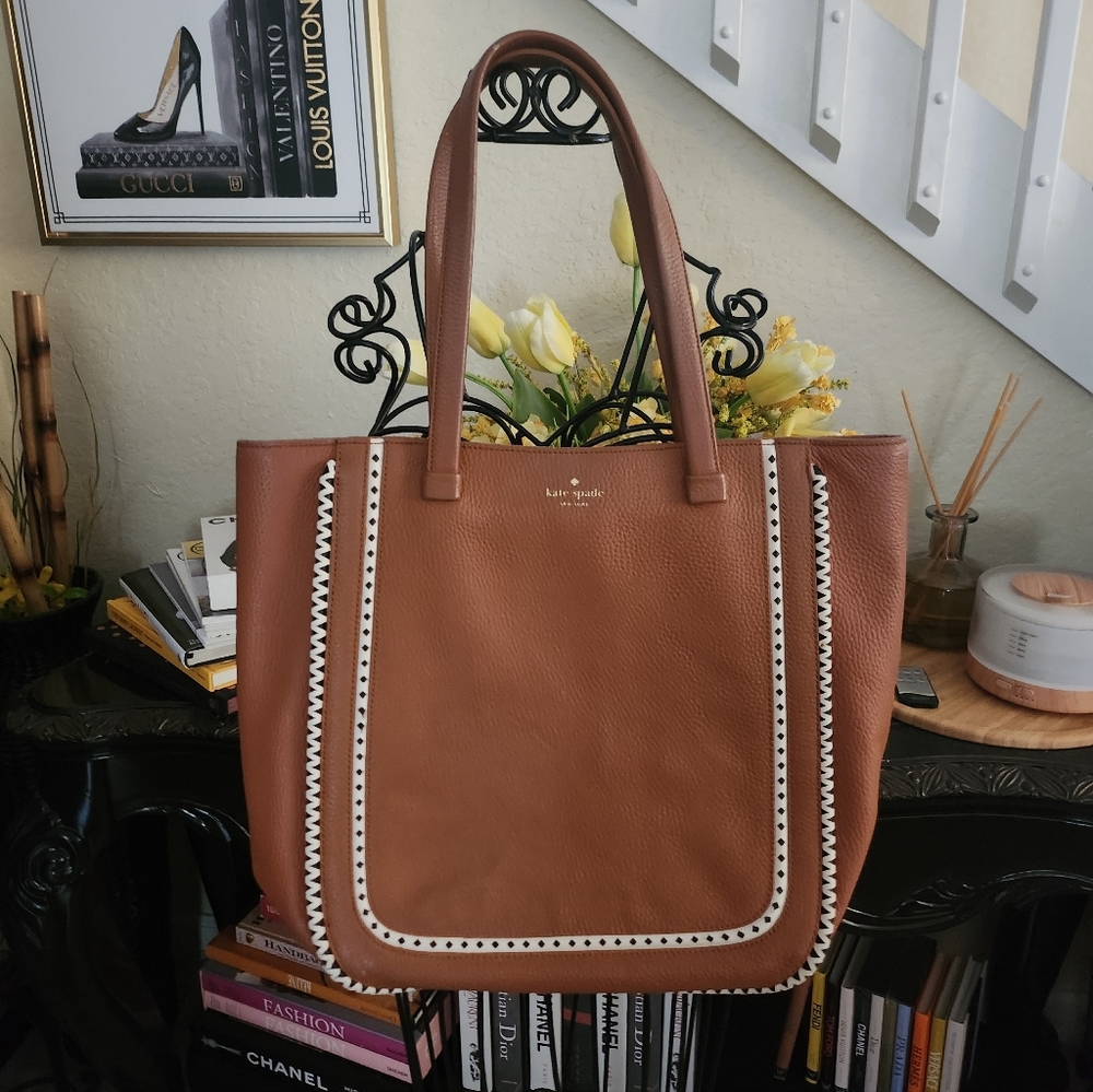 Kate Spade Dorma Cognac tote bag